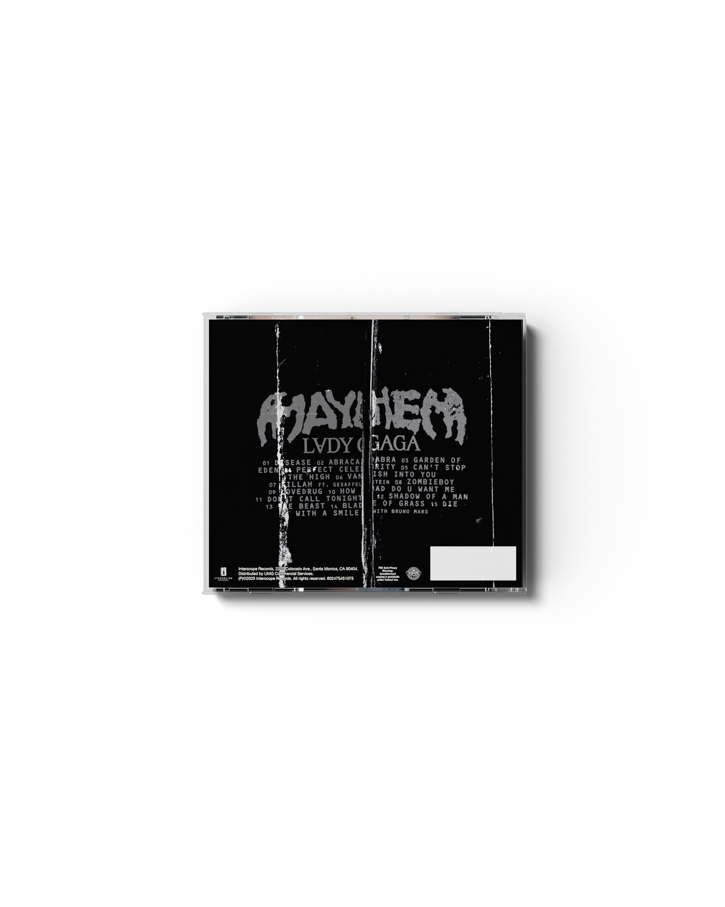 MAYHEM 002 Gray CD with Exclusive Cover and Exclusive Track (Signed)