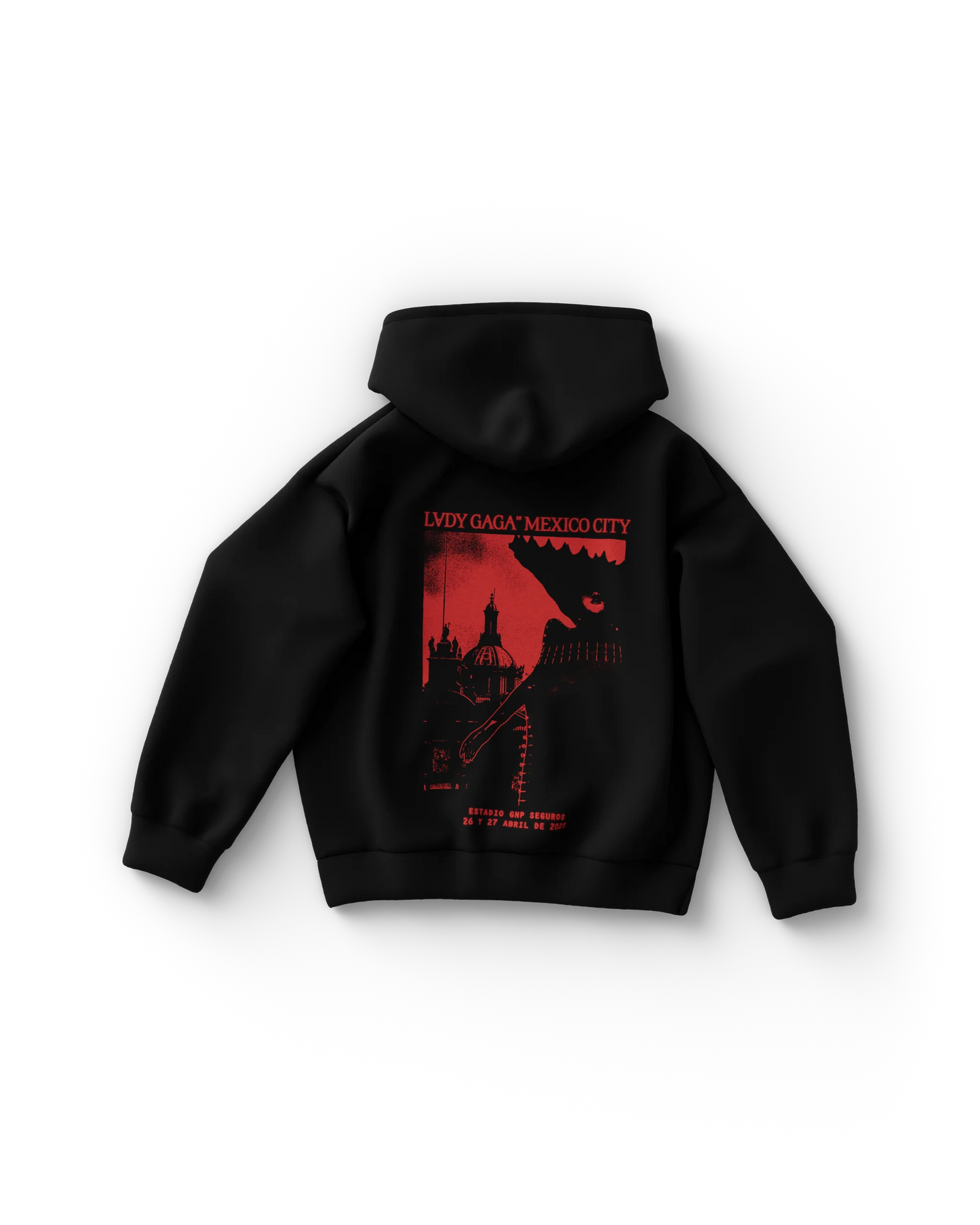 Black CDMX Hoodie – Lady Gaga Mexico City Tour Edition Pullover