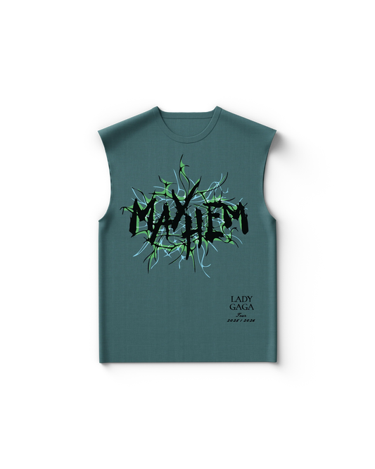 MAYHEM Cutoff | Lady Gaga Mayhem Ball Sleeveless Tee