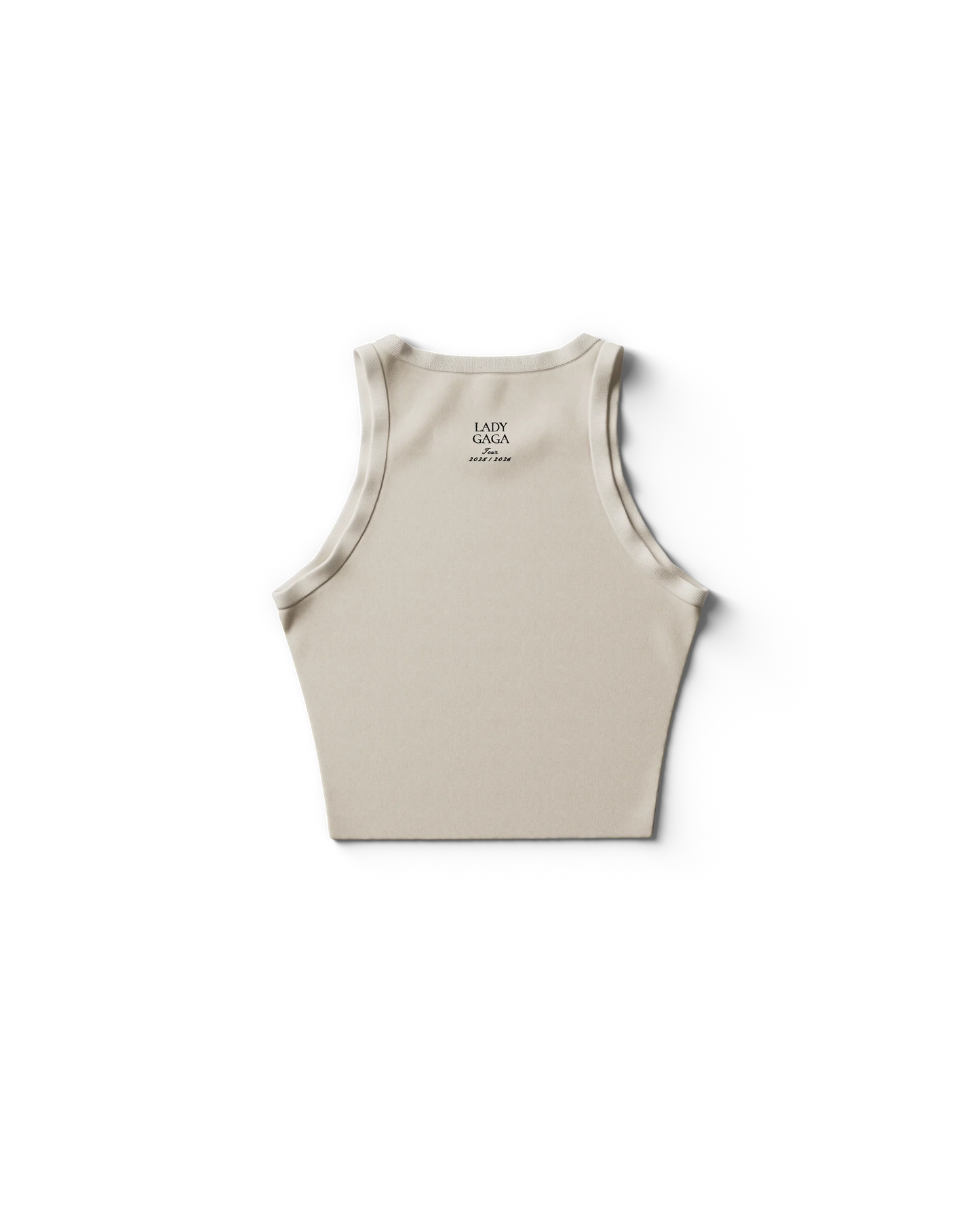 MAYHEM Cross Cropped Tank | Lady Gaga Mayhem Ball Graphic Crop Top