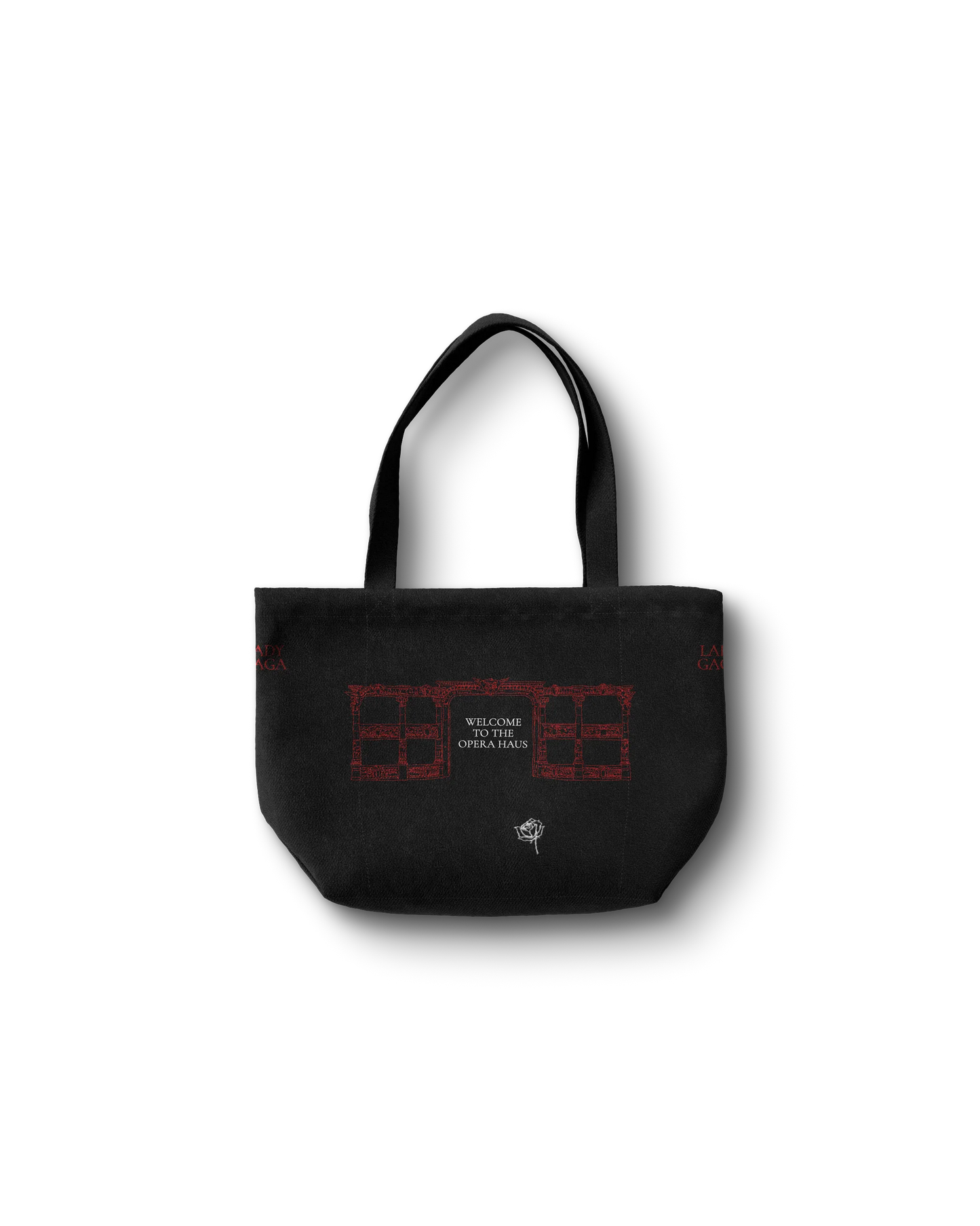 Black Opera Haus Tote | Lady Gaga Classic Canvas Tote Bag