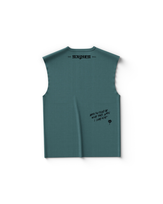 MAYHEM Cutoff | Lady Gaga Mayhem Ball Sleeveless Tee