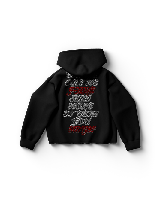Perfect Celebrity Black Hoodie | Lady Gaga Mayhem Ball Graphic Hoodie