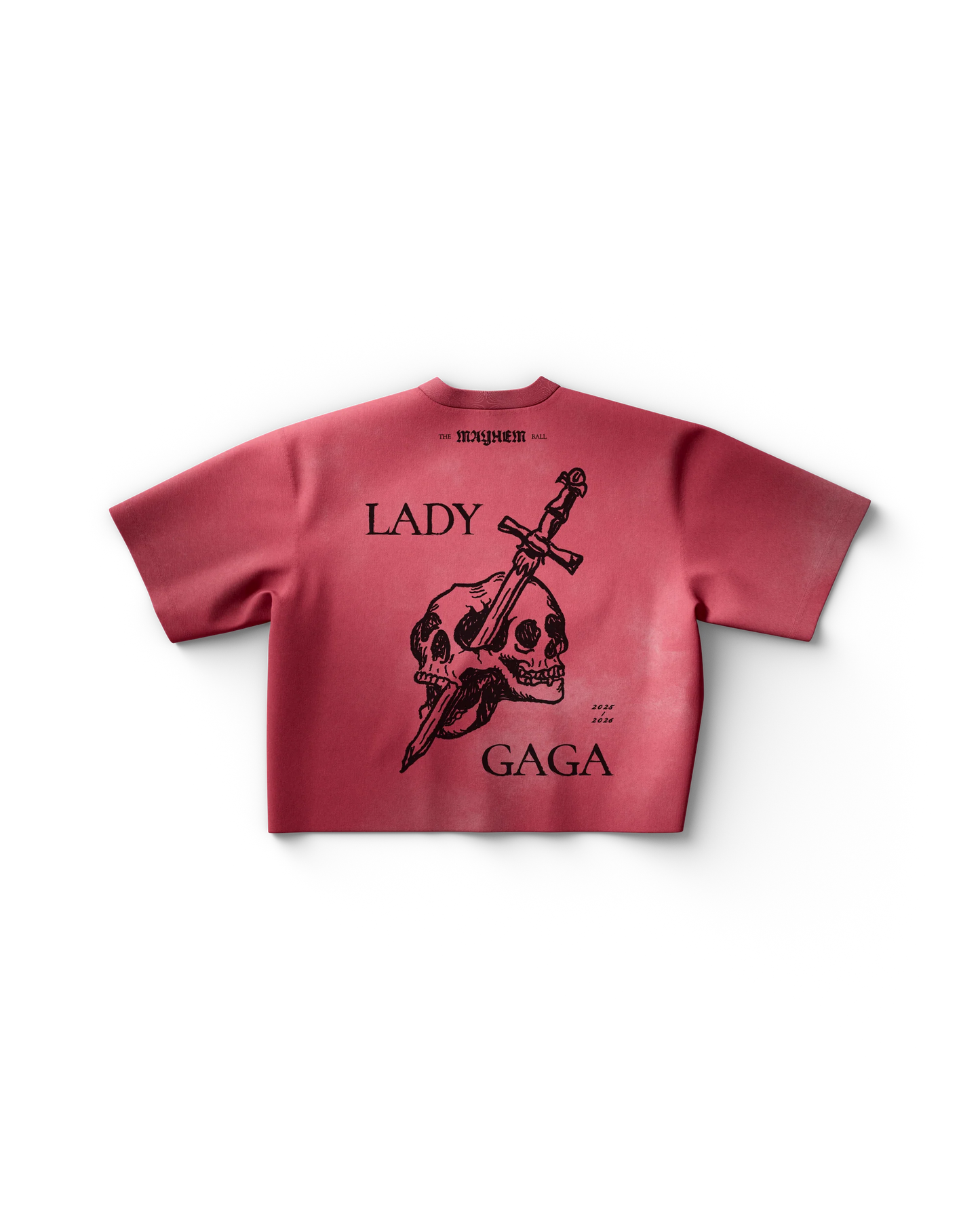 Skull T-Shirt | Lady Gaga Mayhem Ball Graphic Tee
