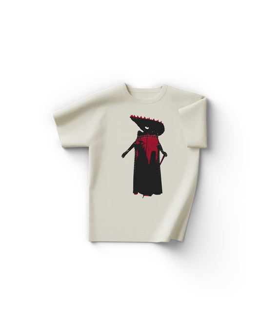  Lady Gaga Mexico City Chromatica Ball white t-shirt with red and black artistic figure design